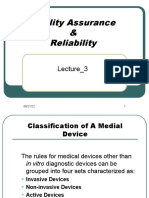 Quality Assurance & Reliability: Lecture - 3