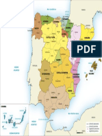 Mapa España - Porto Editora