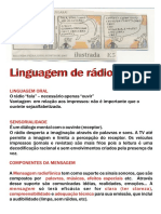 Aula - Linguagem de Rádio - Charge HTML