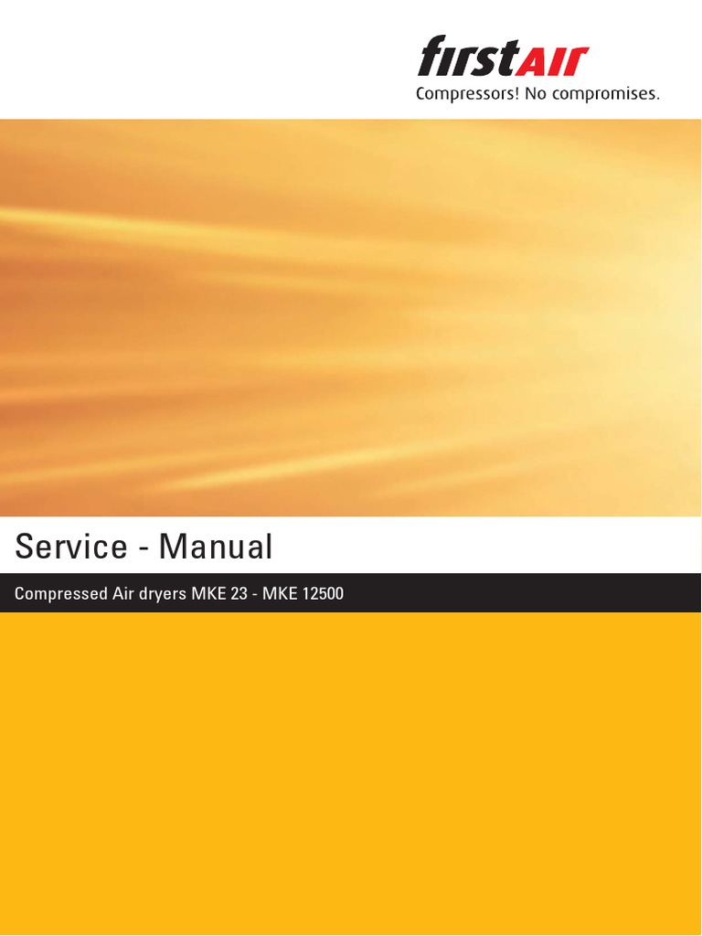 Comprehensive Service Manual for Mikropor Refrigerant Air Dryers