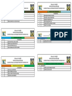 Cédula de votação para conselho escolar de colégio militarizado