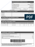 Gestión de Envíos Internacionales: 202421470152204DJEN0062098W