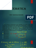 Matemática Exercícios Teorema de Pitágoras