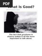 Download What is Good by Tom Matlack SN58965437 doc pdf