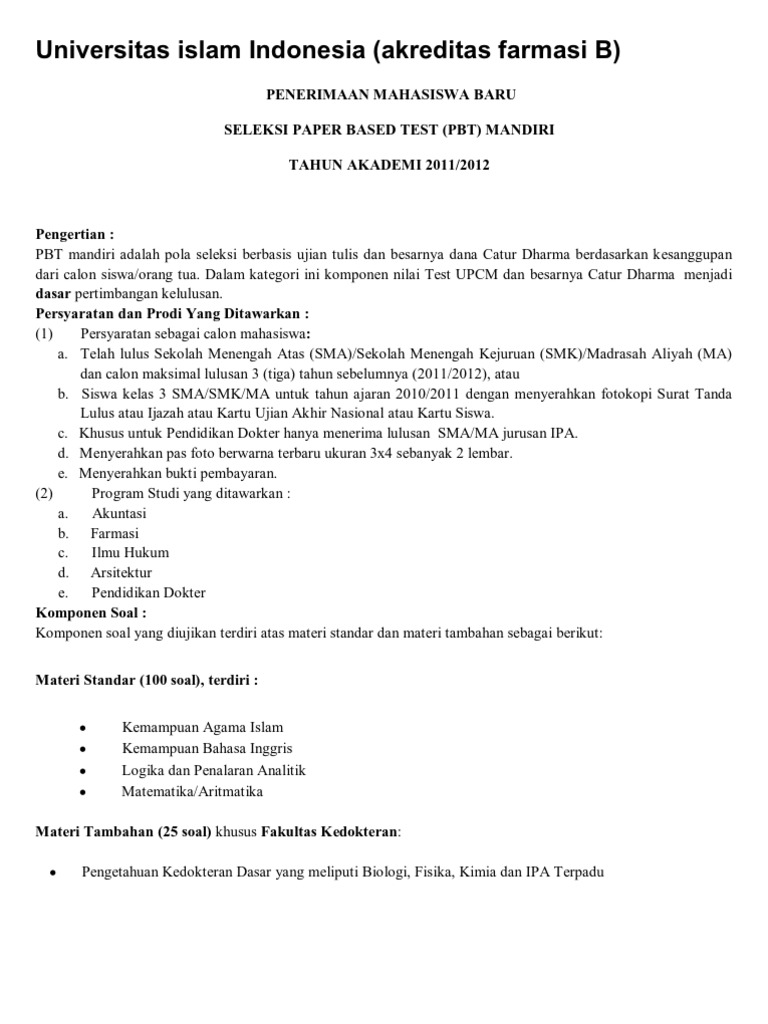 Universitas Islam Indonesia