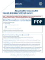 DCoE TBI Factsheet Case Management For Concussion 0