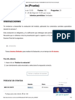 (M4-E1) Evaluación (Prueba) - FUNDAMENTOS DE POLÍTICAS SOCIALES