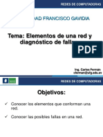 Elementos de Una Red y Diagnóstico de Fallas