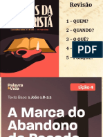 Lição 10 A marca da Esperança