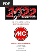 Music City 2022 Euph Audition Packet