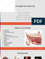 Endocrinologia de La Placenta
