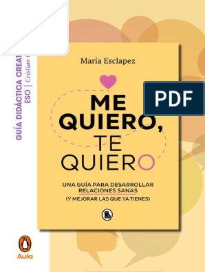Me Quiero, Te Quiero, PDF, Amor