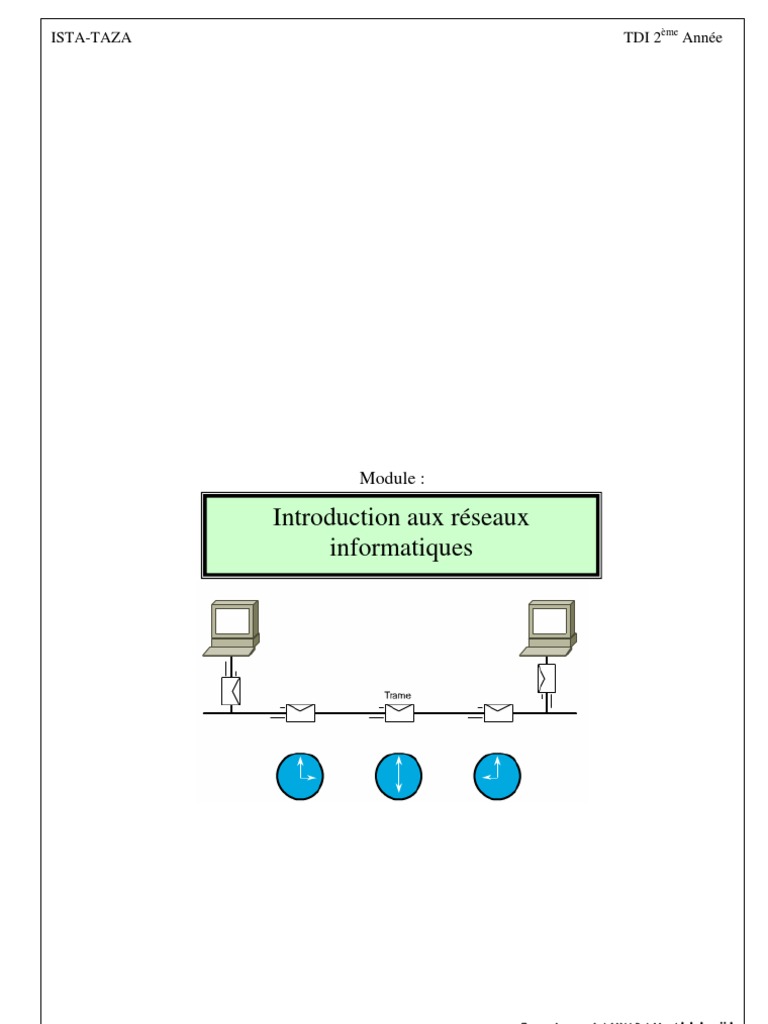 Introduction aux Réseaux Informatiques | PDF | Topologie de réseau ...