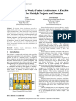 Boeing Phantom Works Fusion Architecture: A Flexible Approach For Multiple Projects and Domains