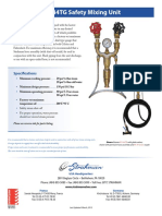 M-144TG Safety Mixing Unit: Specifications