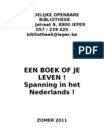 Een Boek of Je Leven: Spanning in Het Nederlands