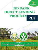 Land Bank Direct Lending Programs