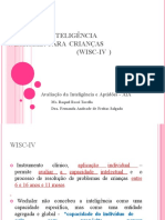Wisc IV Escala de Inteligencia Wechsler Para Crianaspara Alunos Abcdpdf PDF Para Ppt