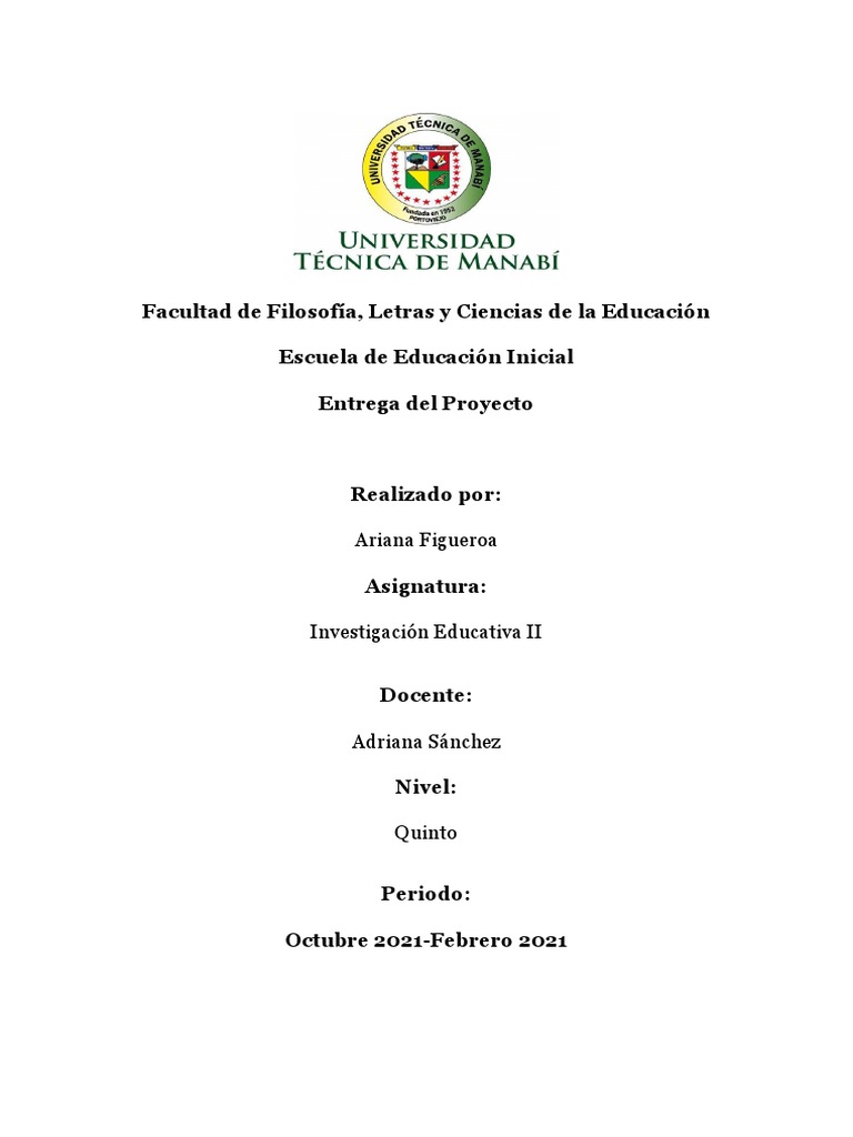 Ariana Figueroa Caso Práctico. Entrega Del Proyecto Investigación PDF