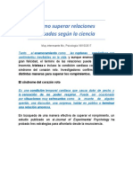 Cómo Superar Relaciones Pasadas Según La Ciencia