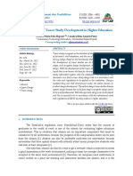 System Design of Tracer Study Development in Higher Education