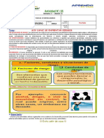 Actividad 55 Desarrollo Personal Tercero Secundaria Dac 13 Noviembre