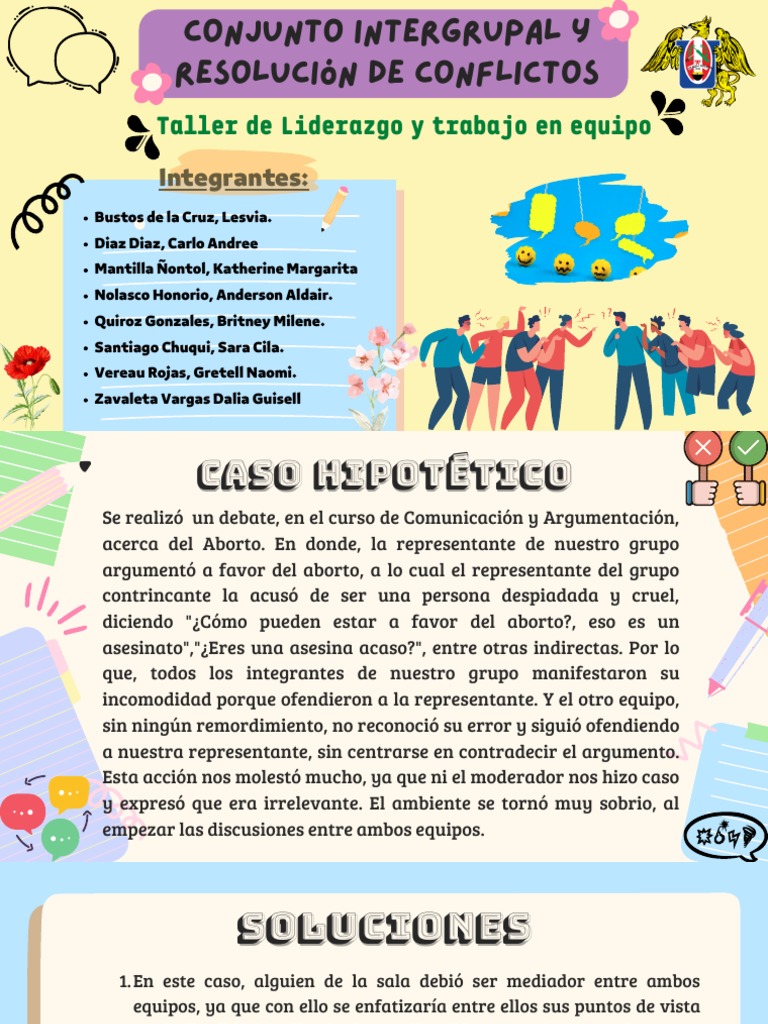Tarea Grupal 13 - Liderazgo | PDF | Relaciones personales, crianza y ...
