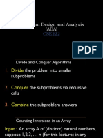 Algorithm Design and Analysis (ADA)