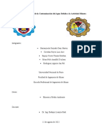 Control y Prevención de La Contaminación Del Agua Debido A La Actividad Minera