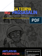 Teorya NG Pagsasalin
