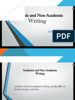 Academic Writing Features