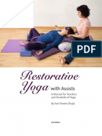 Restorative Yoga With Assists A Manual For Teachers and Students of Yoga (Sue Flamm (Puja) )