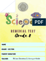 Remedial Test (For Low Scores)
