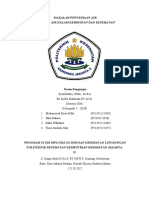 2D3B - Kel 5 - Makalah Penyediaan Air (Peran Air Bagi Kehidupan Dan Kesehatan)