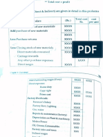 Cost Sheet 3 Template