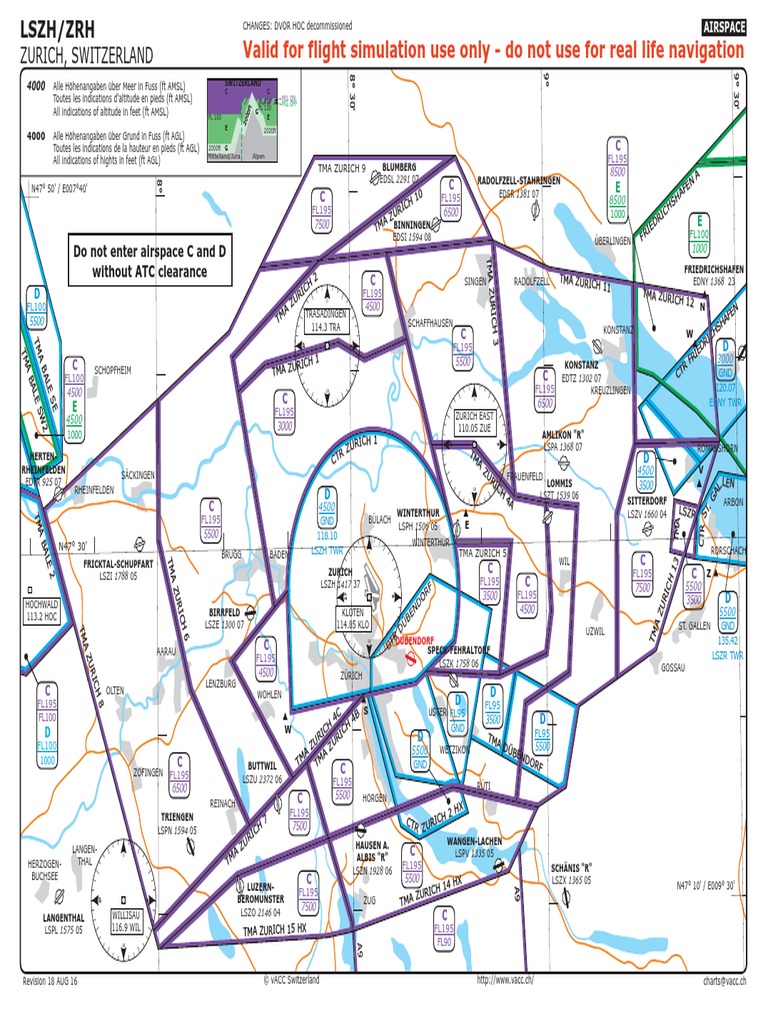LSZH Airspace | PDF