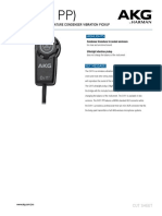 C411 (L, PP) : High-Performance Miniature Condenser Vibration Pickup