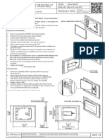 Product Spec.: 002-4-371-NG-SPC DWG No. Wall-Smart Model: Family: Ws NC For Ipad Pro 12.9 5Th V2 - Without Grills