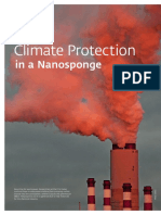 Climate Protection: in A Nanosponge