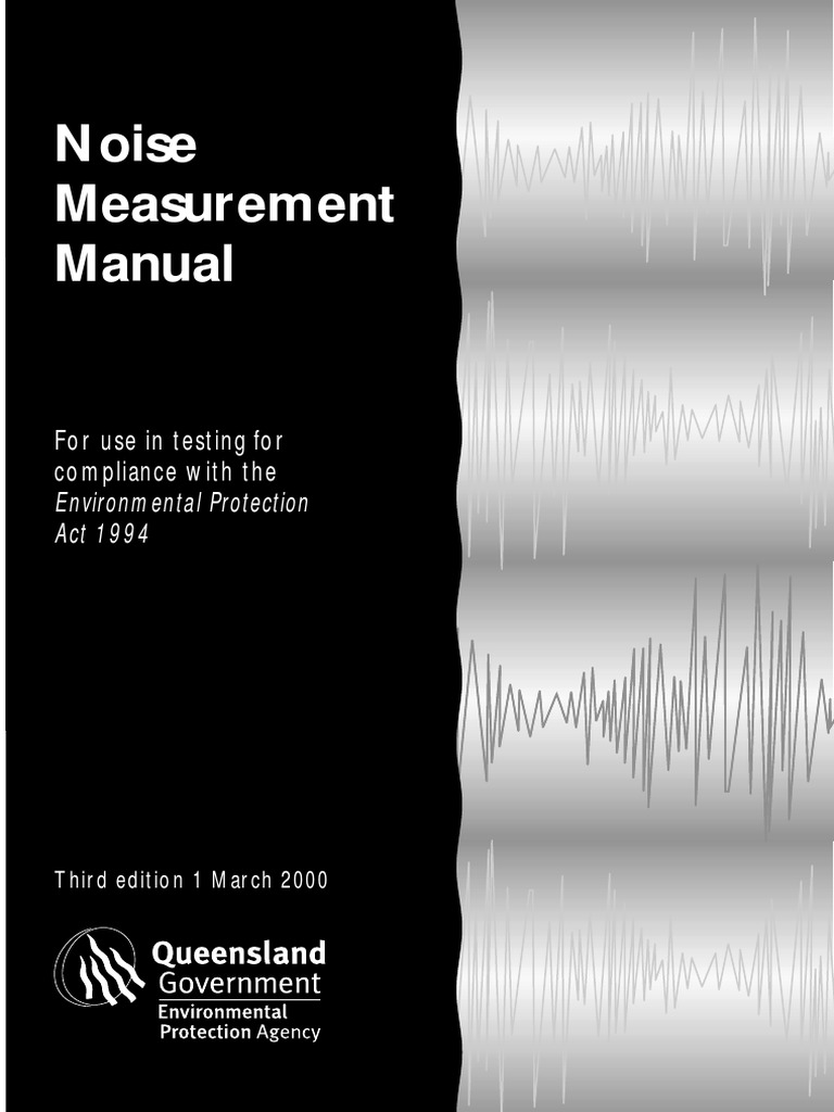 Noise Measurement Manual PDF Personal Protective Equipment Microphone
