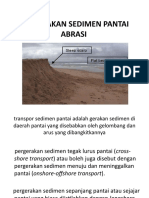 Pergerakan Sedimen Dan Abrasi Pantai