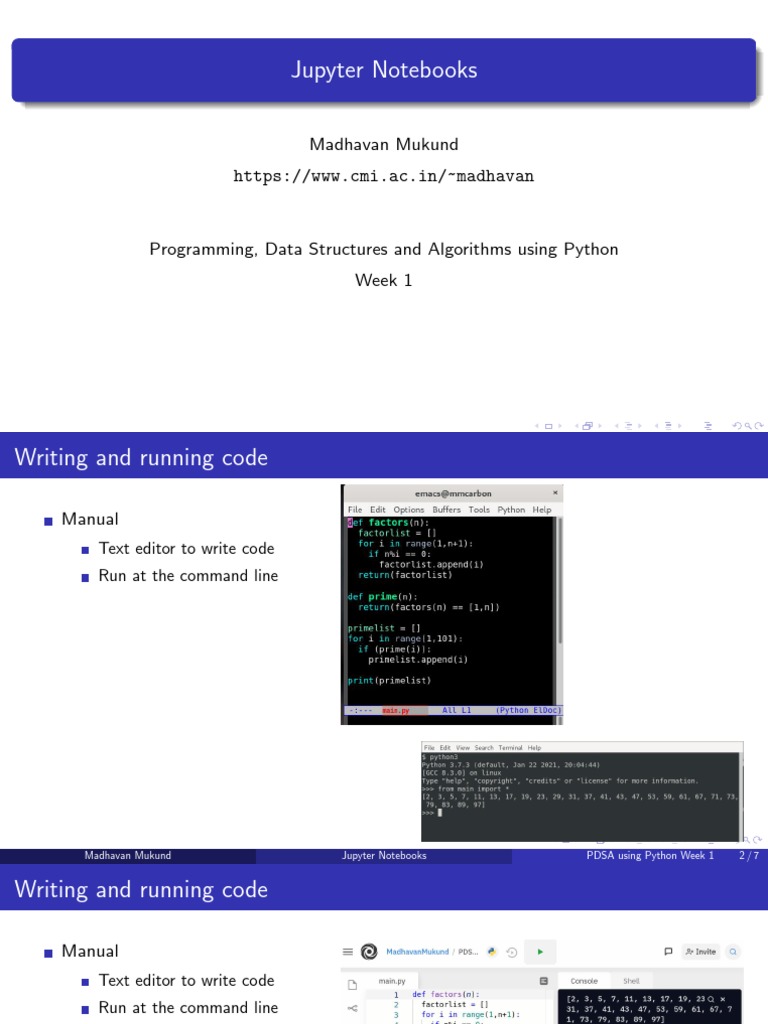 Python Coding with Jupyter Notebooks | PDF | Computer Programming ...