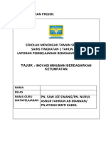 Format Laporan Projek PBL t1