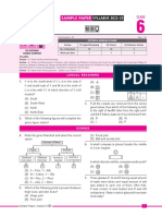 Nso Sample Paper Class-6