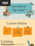 How Rich Is The Earth?: Grade 7 Science