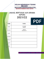 JADUAL BERTUGAS AJK Aspura