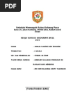 Contoh penghargaan folio