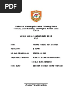 Contoh penghargaan folio