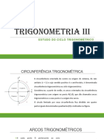 TRIG III (Ciclo Trig, Arcos Côngruos)