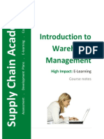 Introduction To Warehouse Management: High Impact